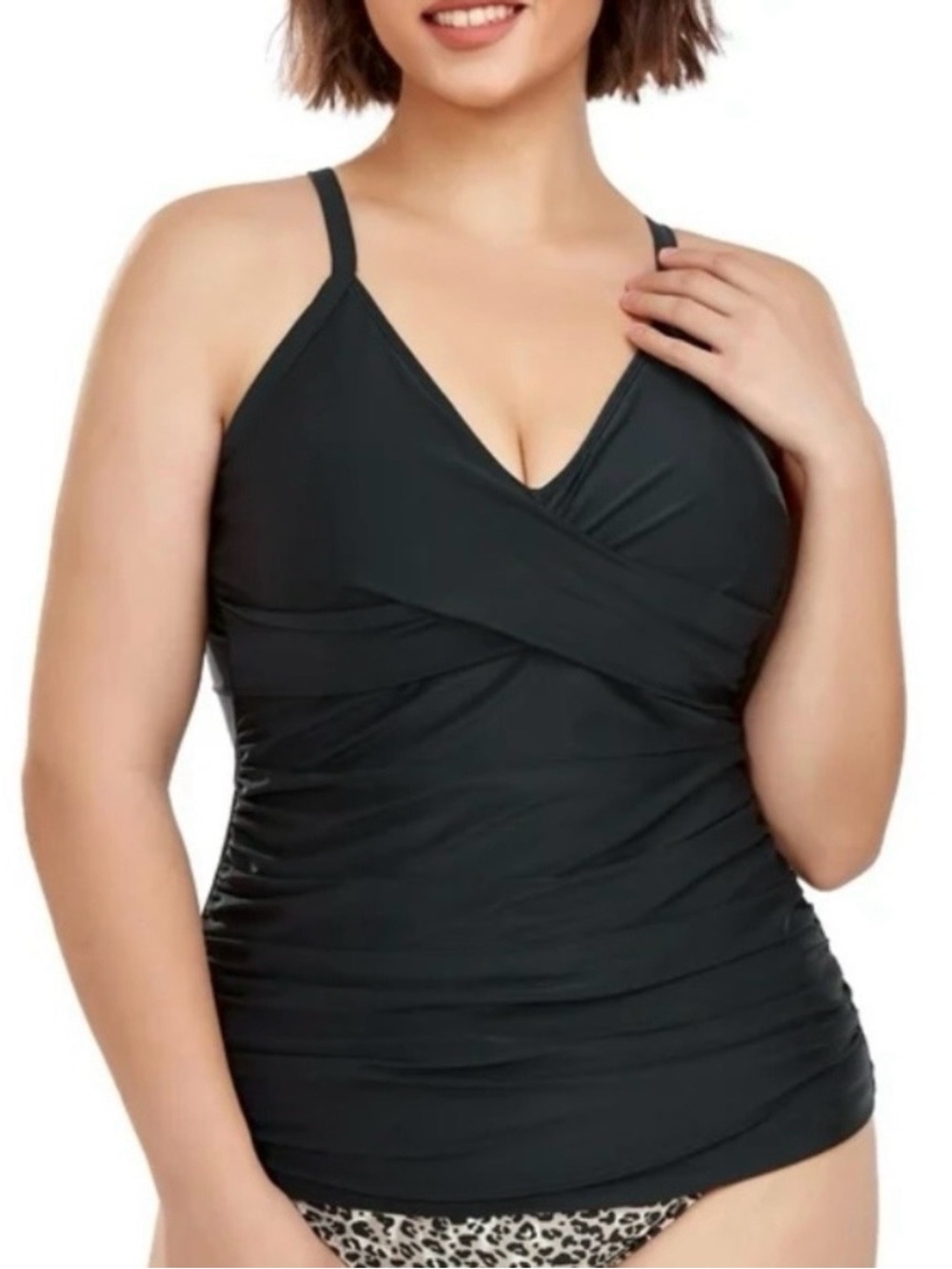 Black Tankini  Top